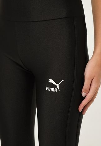Legging Puma Logo Preta