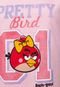 Blusa Angry Birds Pretty Rosa - Marca Angry Birds