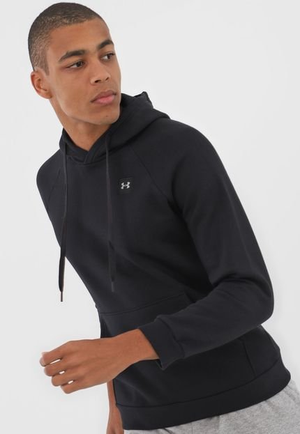 Moletom Flanelado Fechado Under Armour Fleece Po Preto - Marca Under Armour