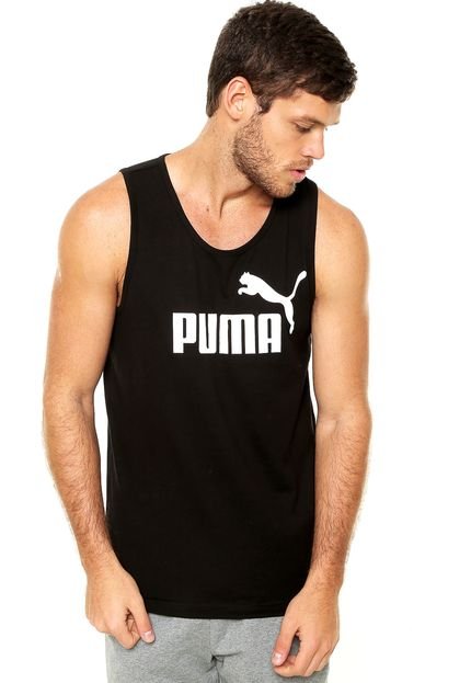 Regata Puma Estampada Preta - Marca Puma