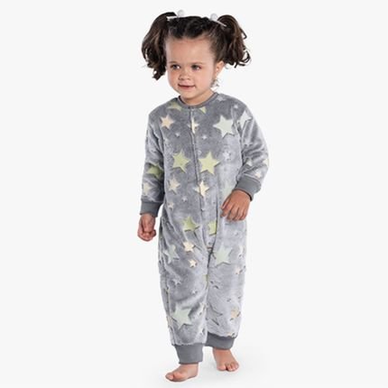 Pijama Unissex Infantil Kyly Cinza - Marca Kyly