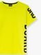 Camiseta Meia Malha Teen Menino Lemon Verde Amarelado - Marca Lemon