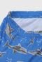 Pijama Kyly Longo Infantil Tubarão Azul - Marca Kyly