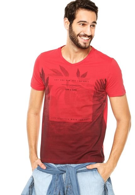 Camiseta Kohmar Surf Vermelha - Marca Kohmar