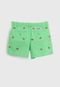 Short Sarja Polo Ralph Lauren Infantil Melancia Verde - Marca Polo Ralph Lauren