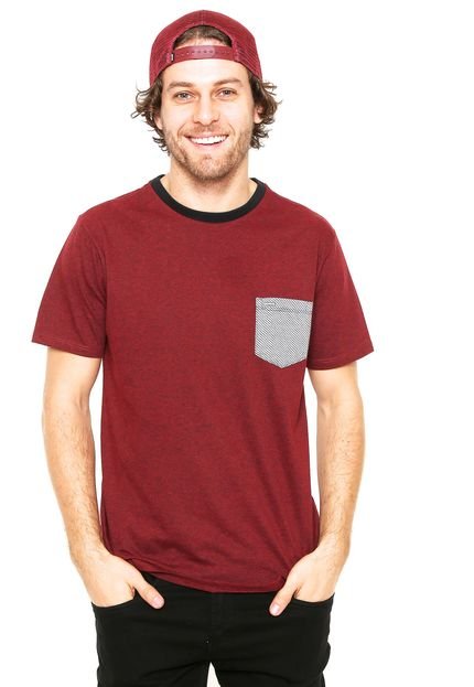 Camiseta Hurley Especial Pocket Vermelha - Marca Hurley