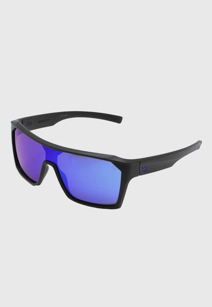 Óculos de Sol HB Carvin 2.0 Preto/Azul - Marca HB