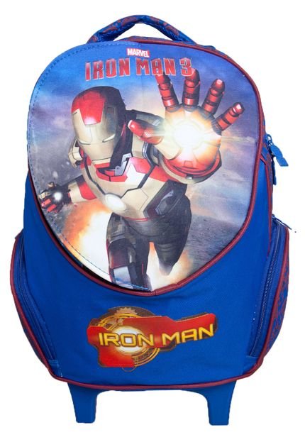 Mochila Iron Man Azul - Marca Iron Man