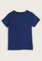 Camiseta Infantil Brandili Homem Aranha Com Máscara Azul - Marca Brandili