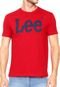 Camiseta Lee Logo Vermelha - Marca Lee