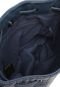 Bolsa Saco Queens Matelassê Azul-marinho - Marca Queens