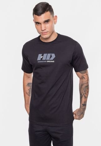 Camiseta HD Logo Preta