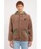 Jaqueta Aramis Fleece Com Capuz Bomber Herchcovitch Camel -g - Marca Aramis