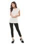 Blusa Calvin Klein Jeans Babados Off-White - Marca Calvin Klein Jeans