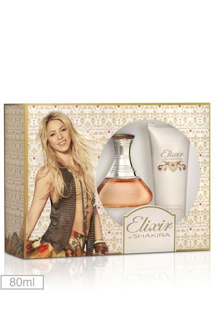 Kit Perfume Elixir Shakira 80ml - Marca Shakira