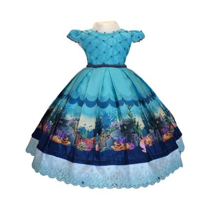 Vestido para Princesinha Liminha Doce - Infantil