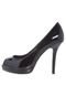 Peep Toe My Shoes Casual Preto - Marca My Shoes