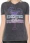 Blusa Dzarm Estampada Grafite - Marca Dzarm