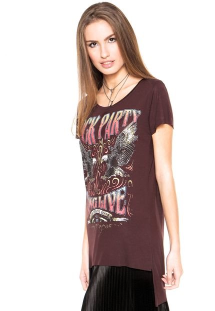Camiseta Triton Rock Party Vinho - Marca Triton