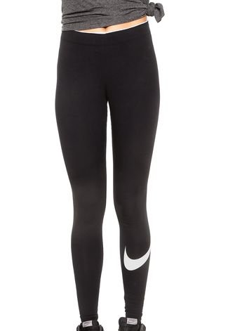 Calça Legging Nike Sportswear Logo Preta