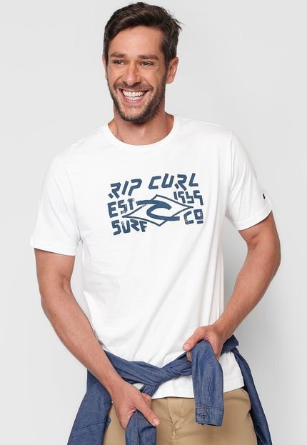 Camiseta Rip Curl Cosmic Dye Branca - Marca Rip Curl