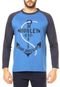Camiseta Hurley Raglan Anchor Azul - Marca Hurley