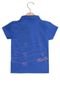 Camisa Polo Trick Menino Azul - Marca Trick