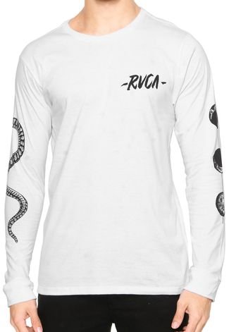 Camiseta RVCA Moons Branca