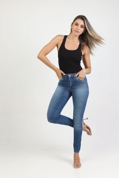 Calça Jeans Skinny Jeans Médio 40 Gazzy - Marca Gazzy