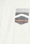 Camiseta Vans Side Stripe Pocket Bege - Marca Vans