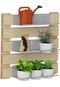 Kit Jardim Vertical Completo 5 Níveis Fosco Be Mobiliário - Marca Be Mobiliário