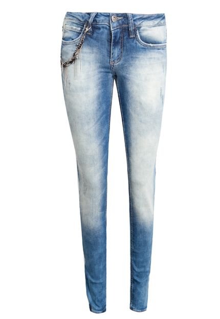 Calça Jeans Colcci Skinny Details Azul - Marca Colcci