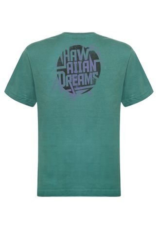 Camiseta HD Hawaiian Dreams Infantil Urban Verde