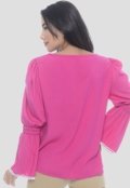 Blusa Flare com Elástico B’Bonnie Caroline Pink - Marca B'Bonnie