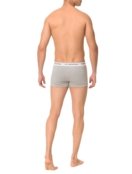 Cuecas Calvin Klein Trunk Modern Cotton Branca / Cinza Mescla Pack 2UN - Marca Calvin Klein