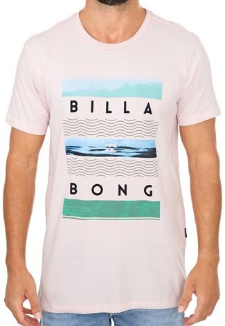 Camiseta Billabong Explore Rosa