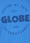 Camiseta Globe International Azul - Marca Globe