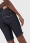 Bermuda Jeans Malwee Ciclista Pespontos Azul-Marinho - Marca Malwee