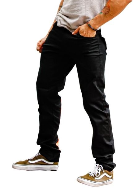 Calça Jeans Boutelle Masculino Premium Skinny Classico Preta - Marca Boutelle