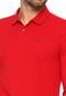 Camisa Polo Calvin Klein Slim Vermelha - Marca Calvin Klein
