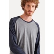 Camiseta Manga Longa Raglan Basica Reserva Cinza - Marca Reserva