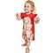 Vestido Infantil em Meia Malha Kukiê Ursinhos  Vermelho - Marca Kukiê