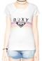 Camiseta Roxy Silk Rainbow Candy Branca - Marca Roxy
