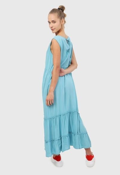 Vestido sales azul dafiti