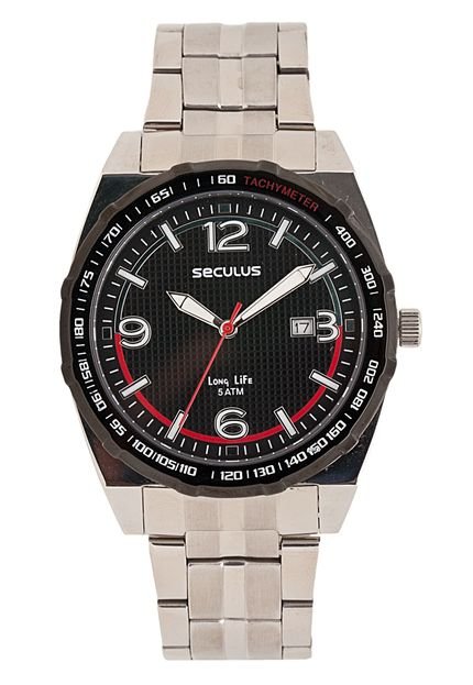 Relógio Seculus 23403G0SVNA1 Prata - Marca Seculus