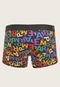 Kit 2pçs Cueca Emporio Armani Underwear Boxer Lettering Preto - Marca Emporio Armani Underwear