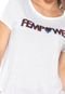 Camiseta FiveBlu FemPower Branca - Marca FiveBlu
