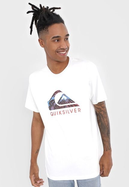 Camiseta Quiksilver Matrix Off-White - Marca Quiksilver