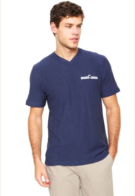 Camiseta Blue Bay Básica Azul-Marinho - Marca Blue Bay