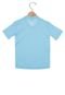 Camiseta Manga Curta Milon V Infantil Azul - Marca Milon